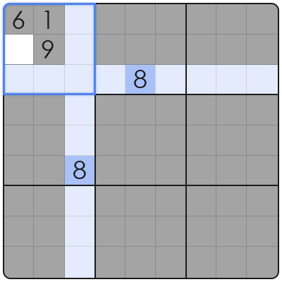 sudoku candidate identification